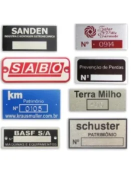Etiquetas Metálicas