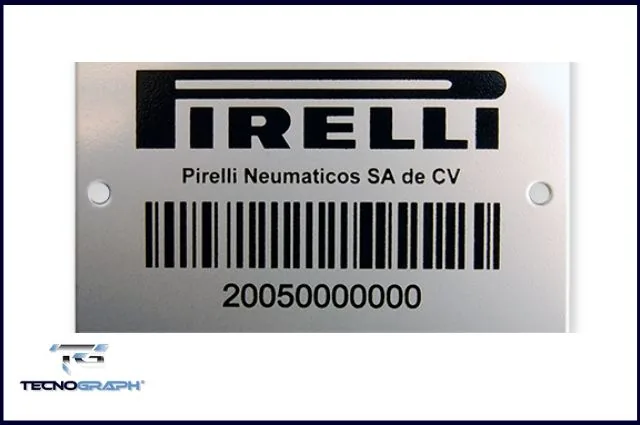 Placa de Identificação em Inox - foto 2