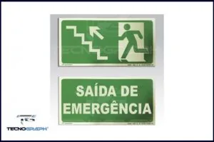 Placa Fotoluminescente - foto 3