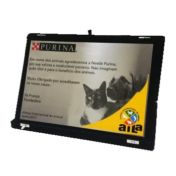 Placas de homenagem em inox com gravação durável e sobriedade